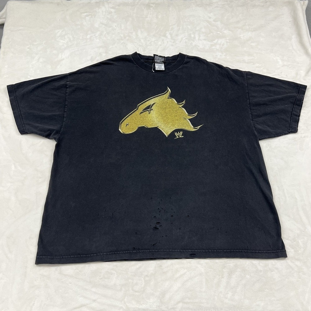WWE Ric Flair & The Four Horsemen T-Shirt Mens 3XL Black Vintage 2007 Distressed